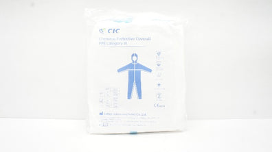 Cobes Industries 12004 CIC Chemical Protective Coverall PPE Category III Size XL